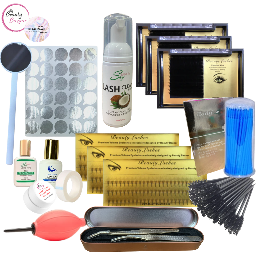 Eyelash Extensions: Everything Complete Kit