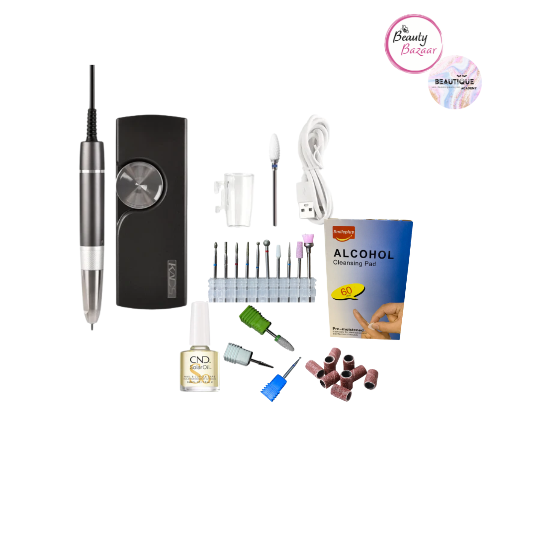 Nail Drill Usage Complete Kit