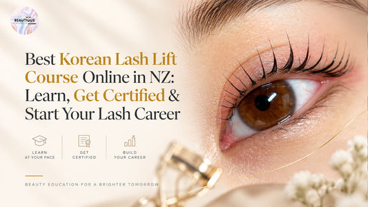Best Korean Lash Lift Course Online in NZ