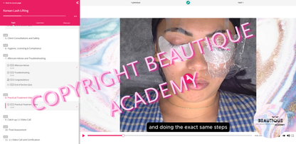 Korean Lash Lift Course Online